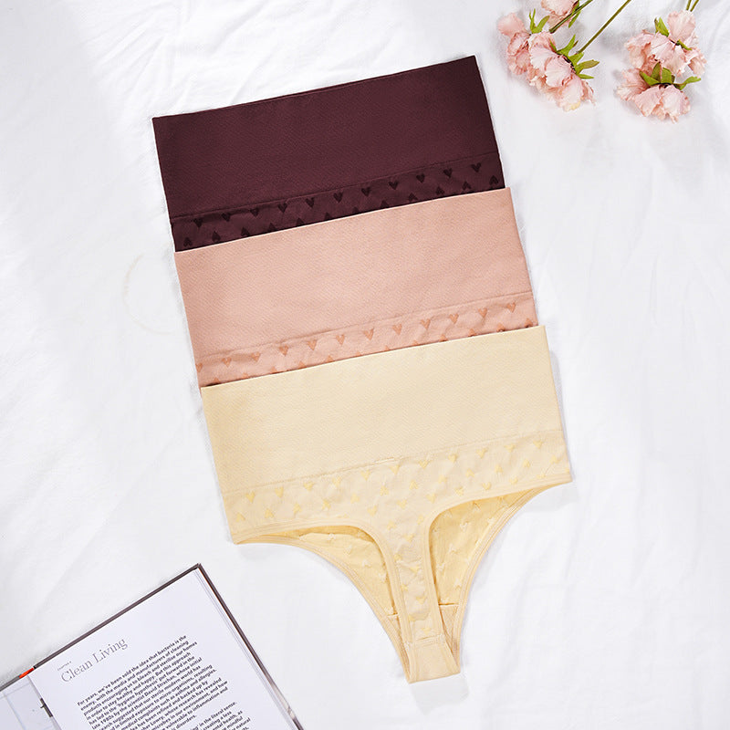 Plus-Size High-Waisted Tummy-Control Underwear